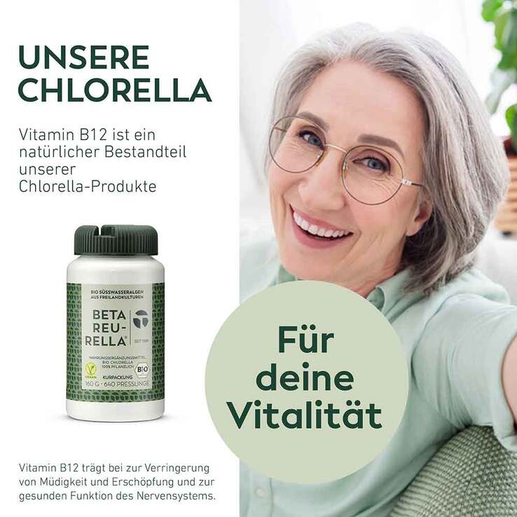 Beta Reu Rella Bio Süßwasseralgen Tabletten, 640 St
