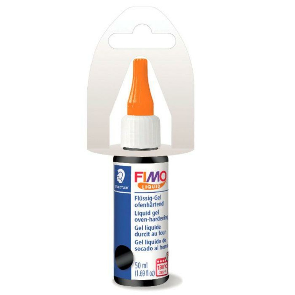 Gel pâte polymère liquide 50 ml noir