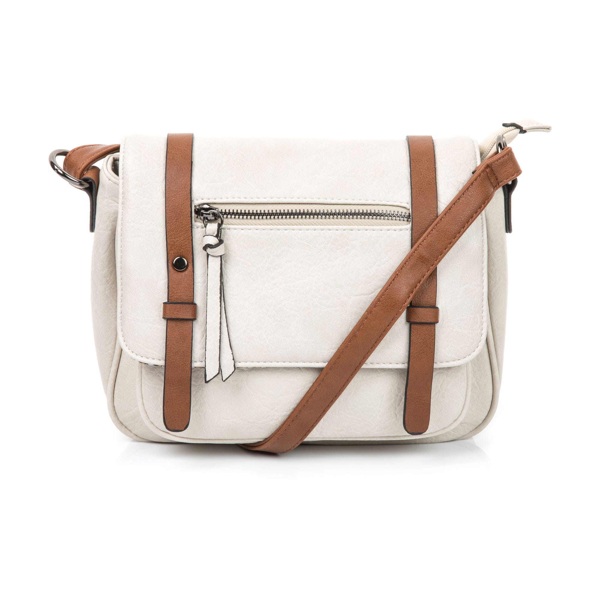 Sac bandoulière beige