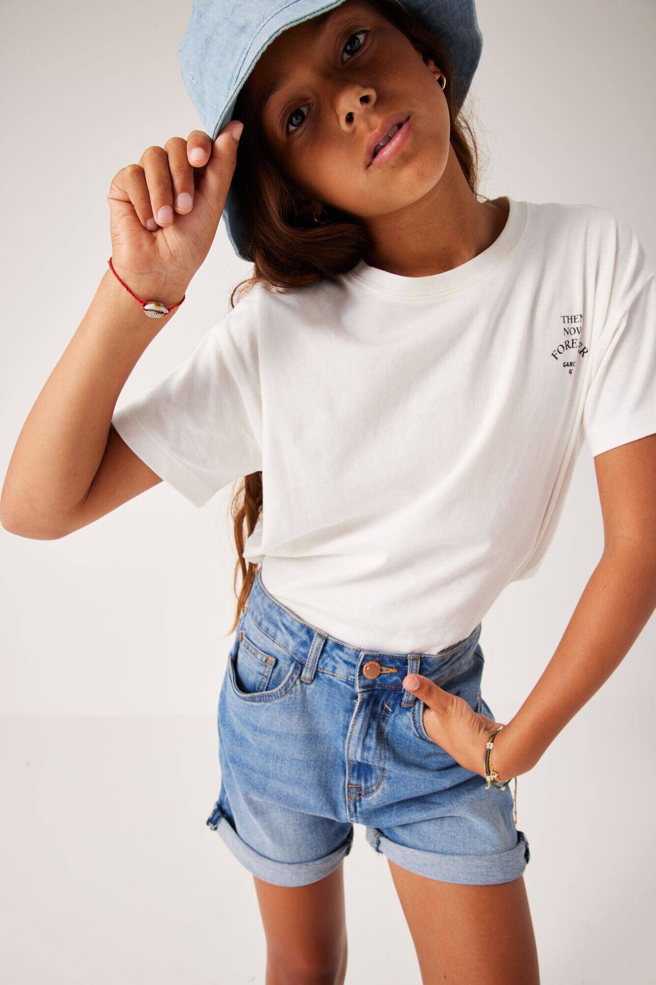 Garcia| Mädchen Jeansshort EVELIN 588 MEDIUM USED