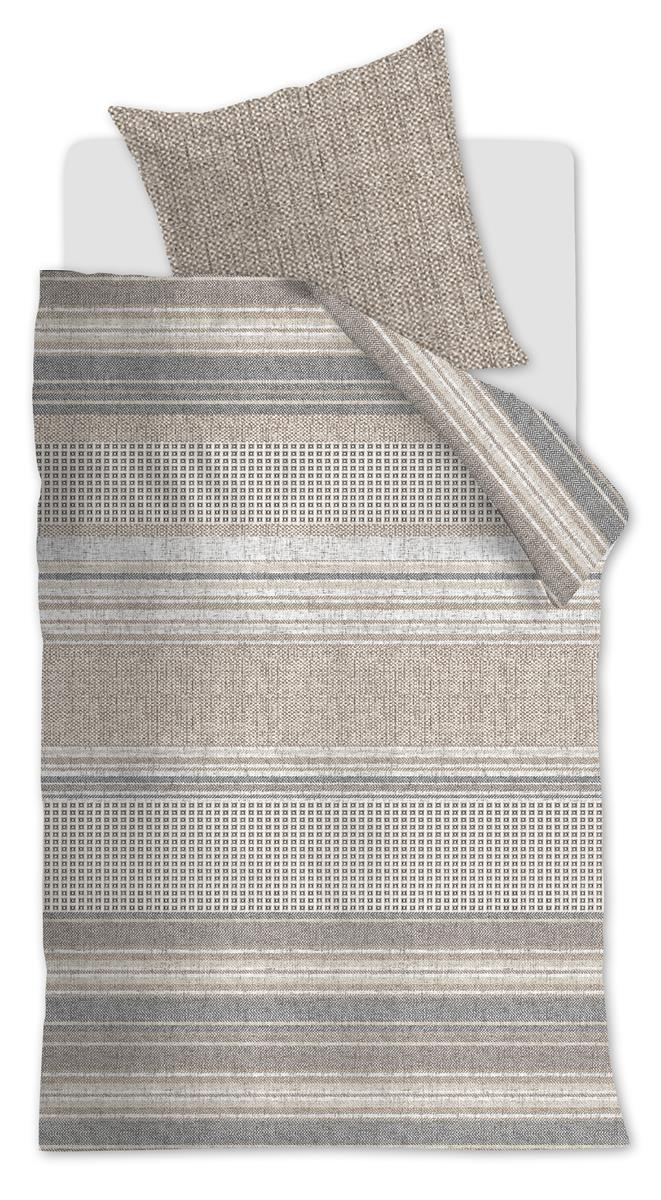 Bettwäsche TWILL WEAVE 135x200 cm, mit 1 Kissen
