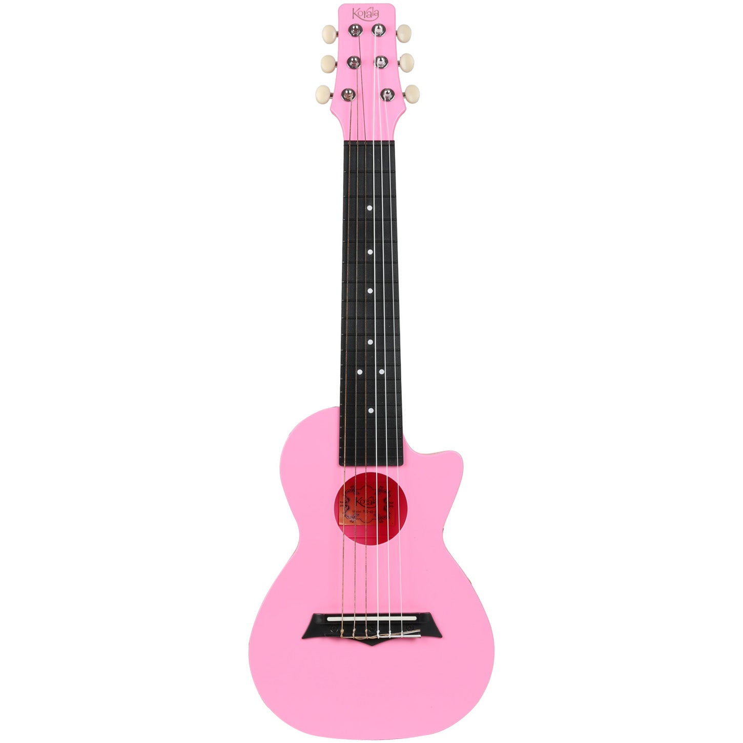 Korala PUG-40-PK polycarbonaat guitarlele roze