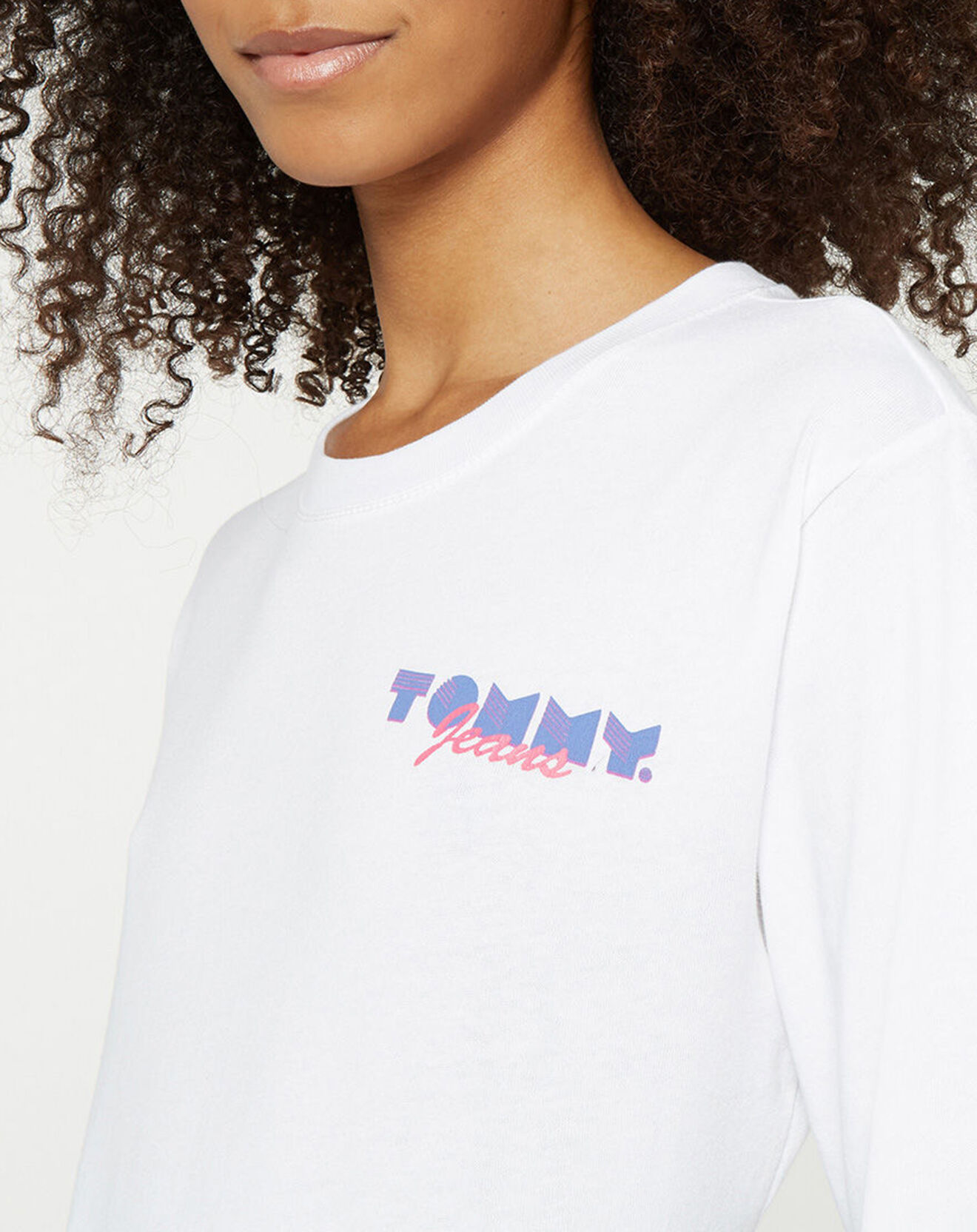 Tommy Jeans T-Shirt Vintage blanc
