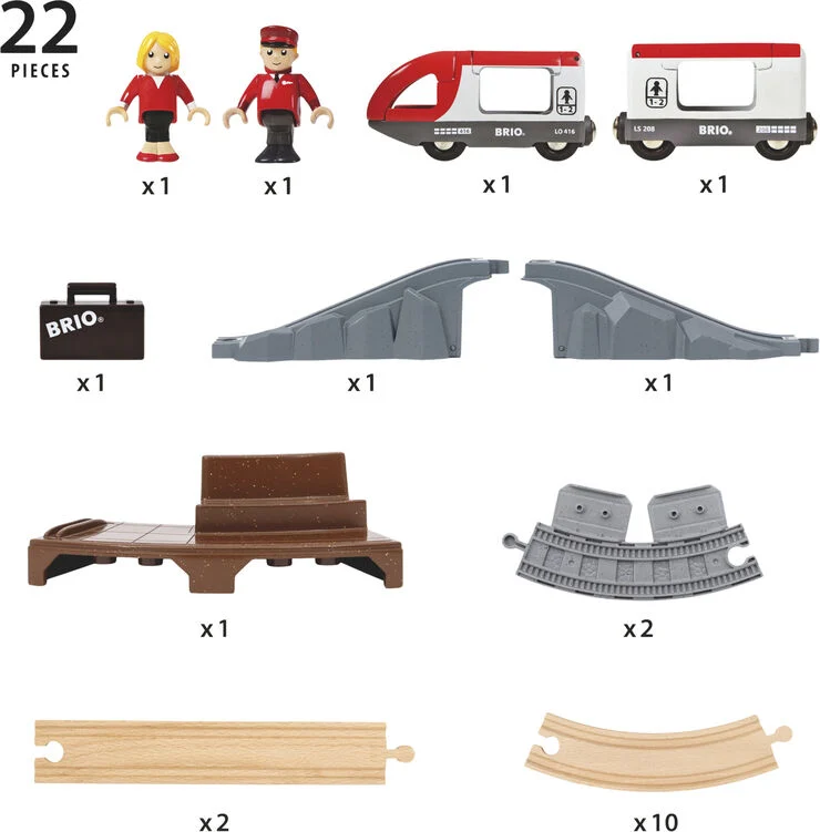Brio Brio Starter Travel Train Set