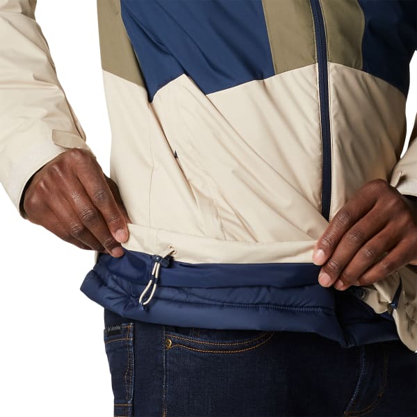 Veste de ski COLUMBIA WALLOWA PARK INTERCHANGE JKT ANCIENT FOSSIL, STONE GREEN, COLL NAVY