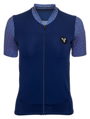 Maillot Manches Courtes Femme LeBram Aspin Marine