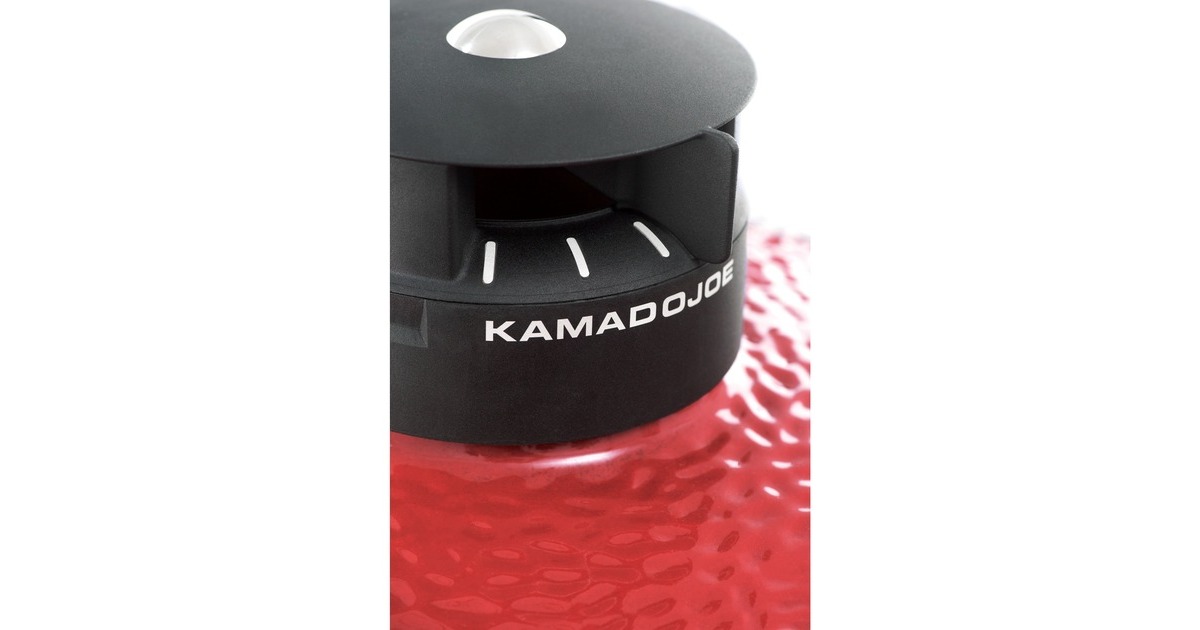 Kamado JoeClassic II houtskoolbarbecue  (Rood/zwart, Ø 46 cm)