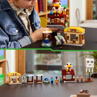 LEGO Minecraft 21273 Landsbyangrep med Geist-ballong