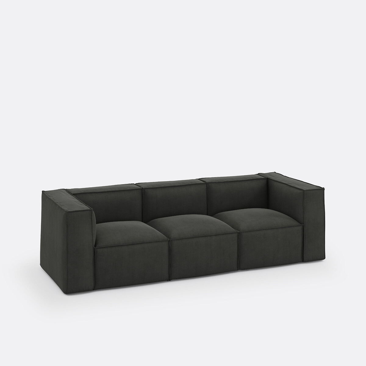 LA REDOUTE INTERIORS<br>Banco modular, bombazina Seven