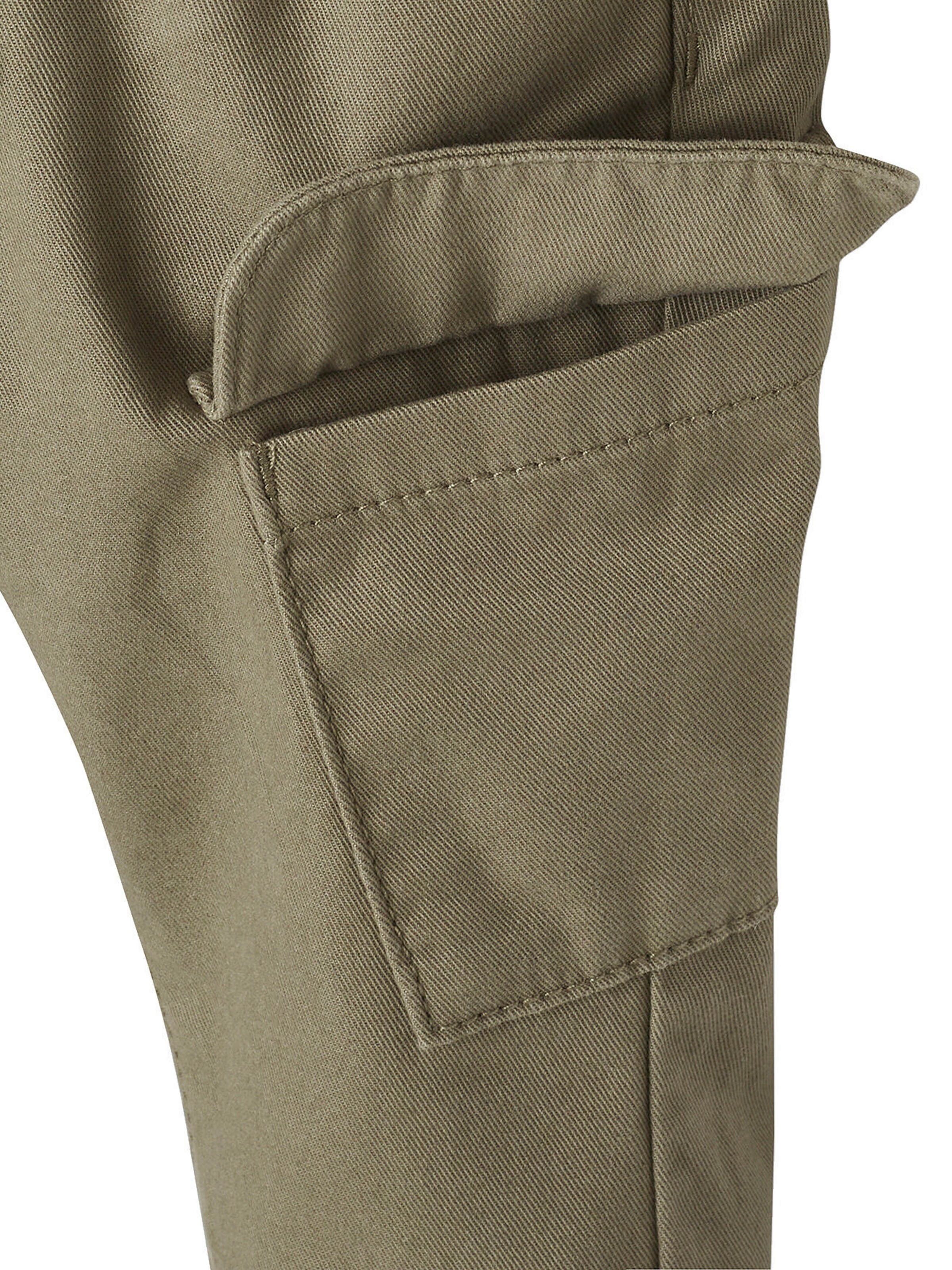 Vertbaudet Baby Cargohose khaki