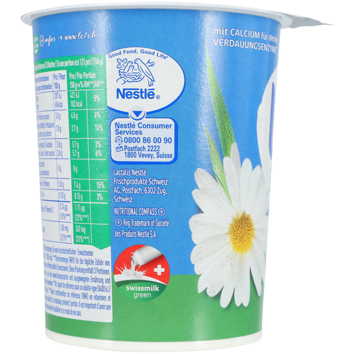 Lc1 Joghurt Nature ohne Zuckerzusatz