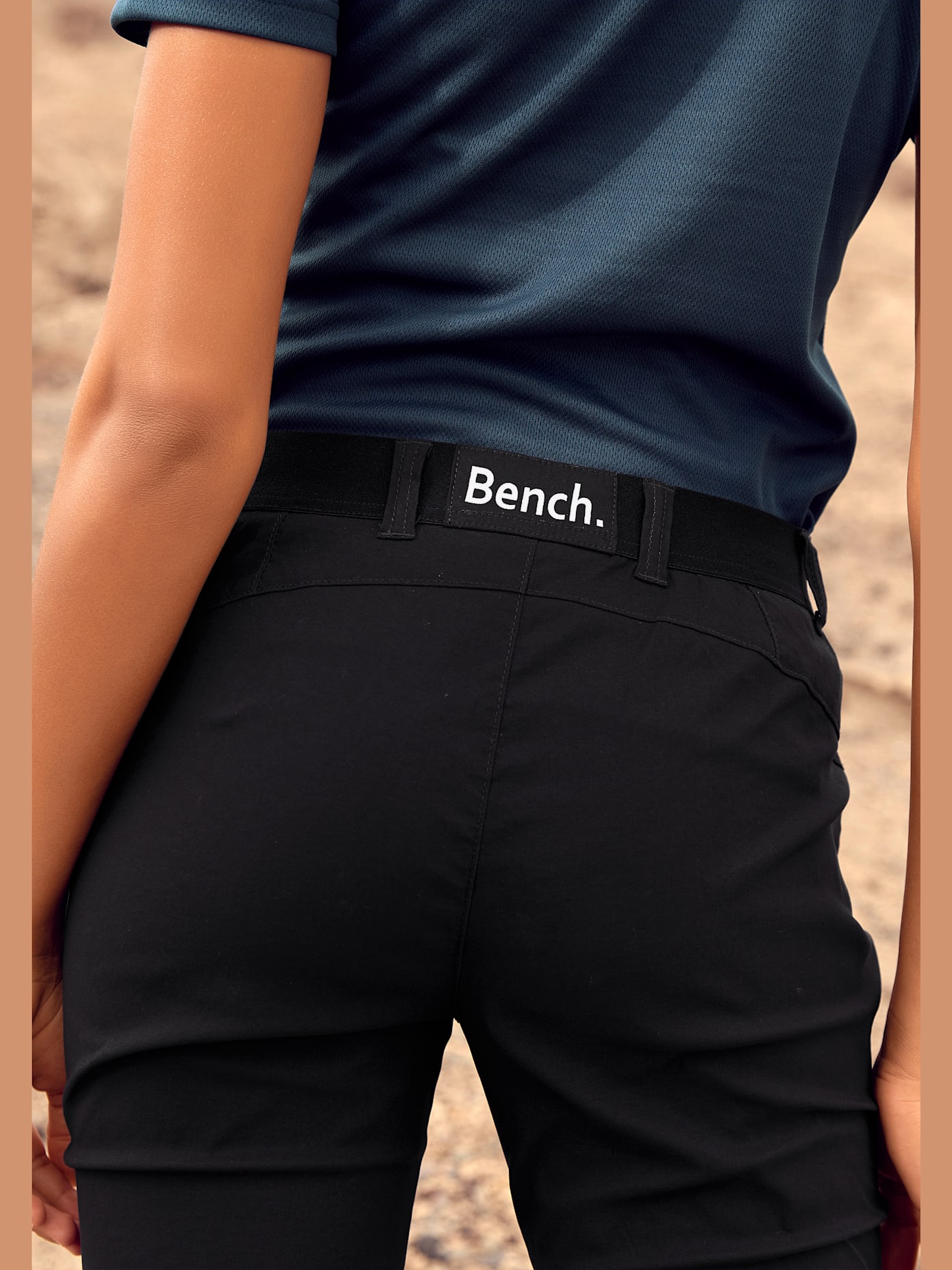 Pantalon de trekking pantalon de randonnée sportif en matière élastique