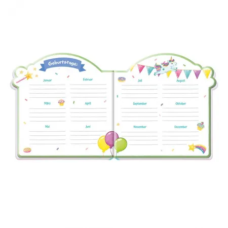 Trötsch Einhornwelt Kindergarten-Album