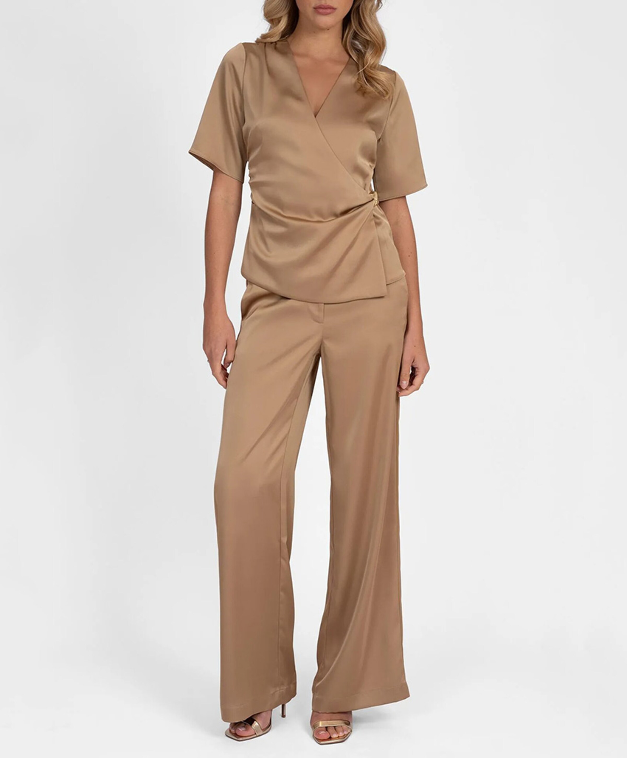 Nikkie Dames top beige
