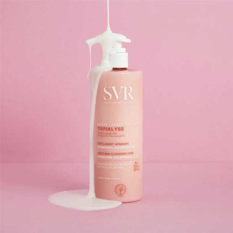 Baume lavant apaisant - Topialyse - Peaux très sèches à atopiques - 400 ml