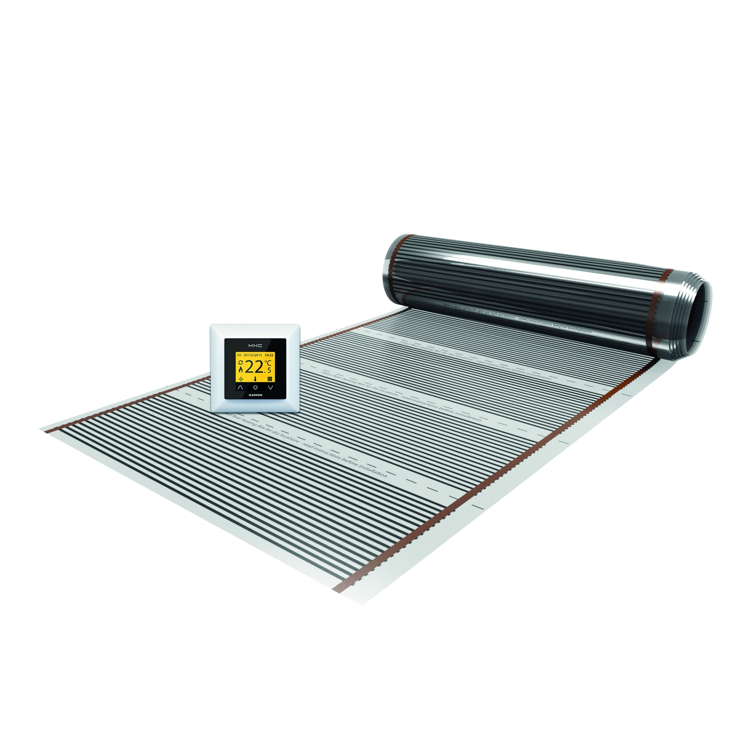 Magnum Foil elektrische vloerverwarming incl. klokthermostaat 5m2 600W