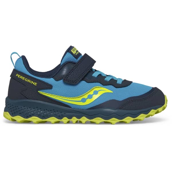 Chaussure trail SAUCONY PEREGRINE KDZ AC NAVY/CITRON