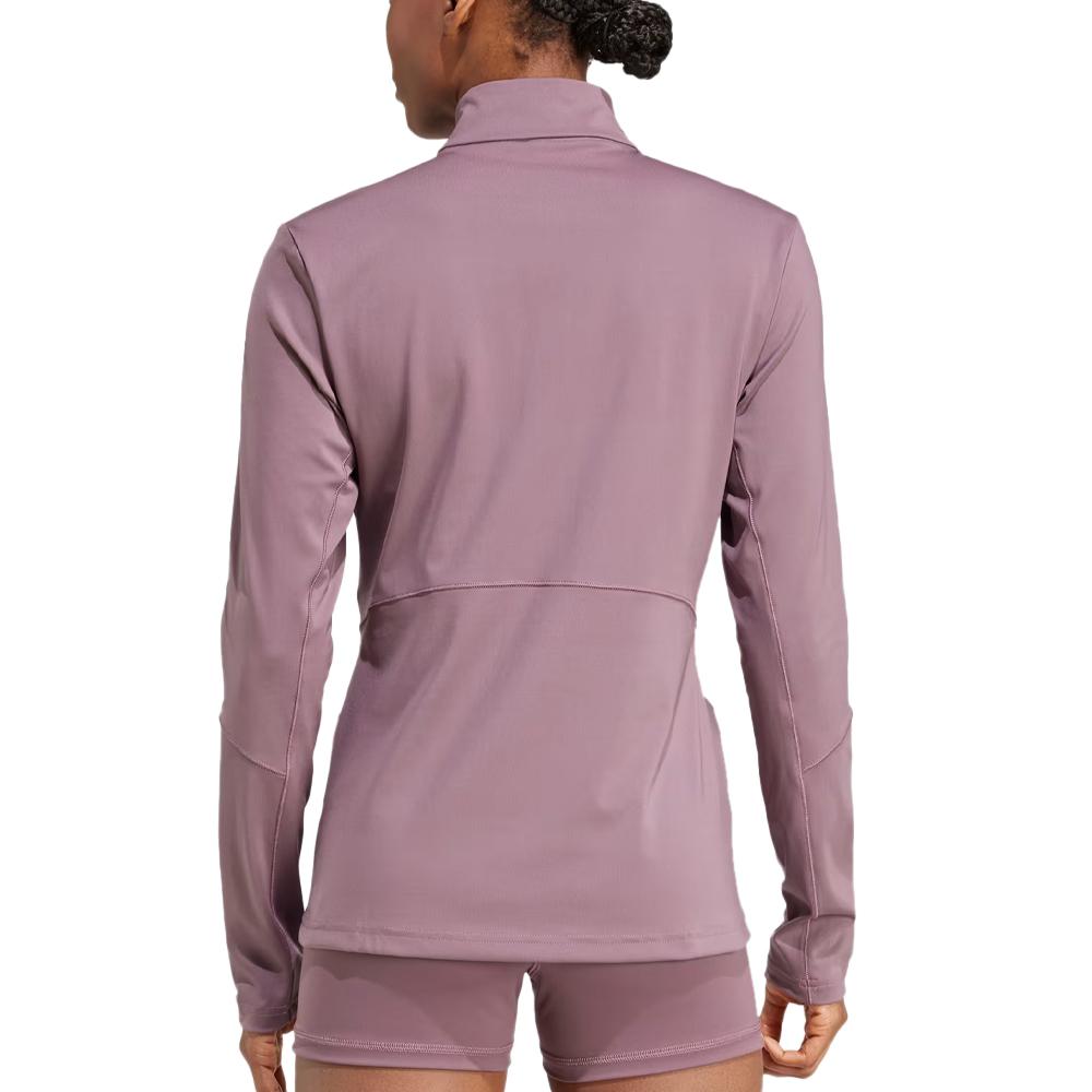Adidas Haut d'entrainement Mauve Femme Adidas Hyglm