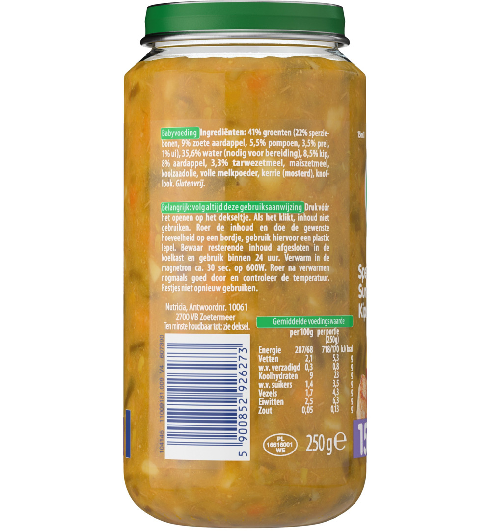 Olvarit Sperziebonen Surinaamse kip 15M01 (250 gr)