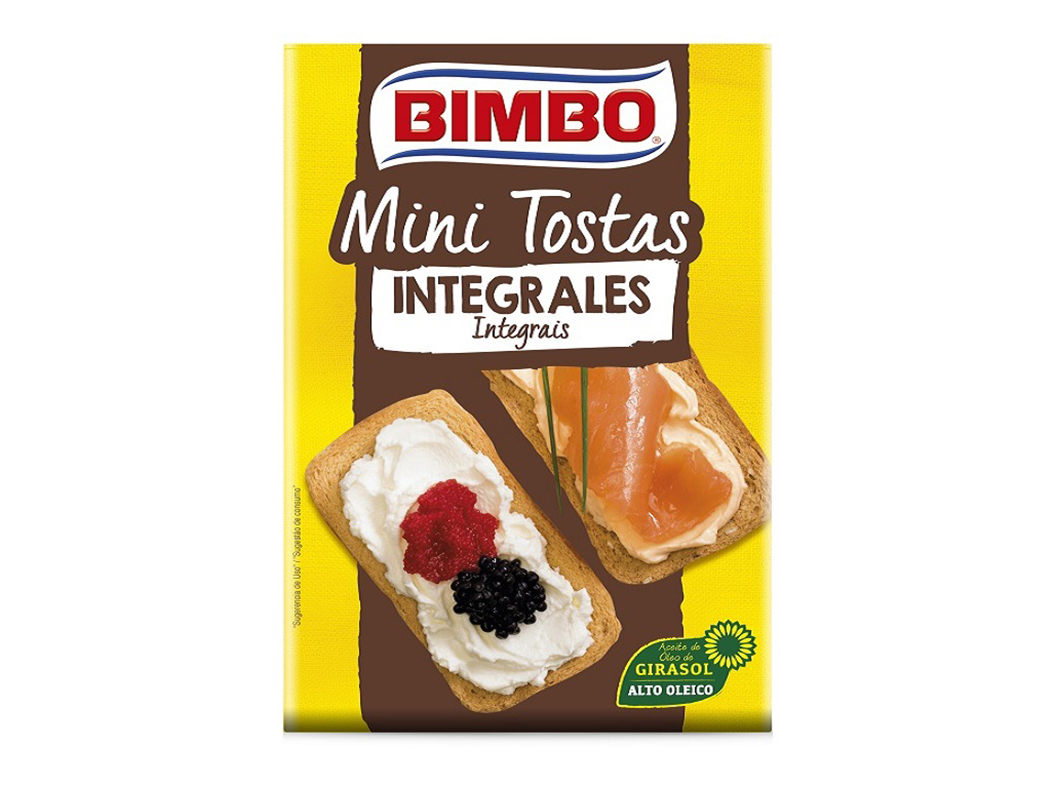 MINI TOSTA BIMBO INTEGRAIS 100G