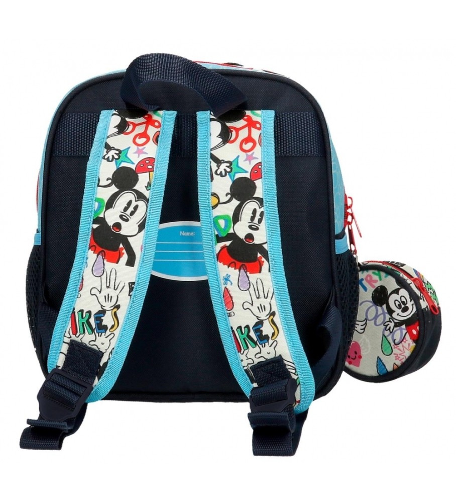 Mochila Infantil Disney Mickey Mouse Be Cool - Azul