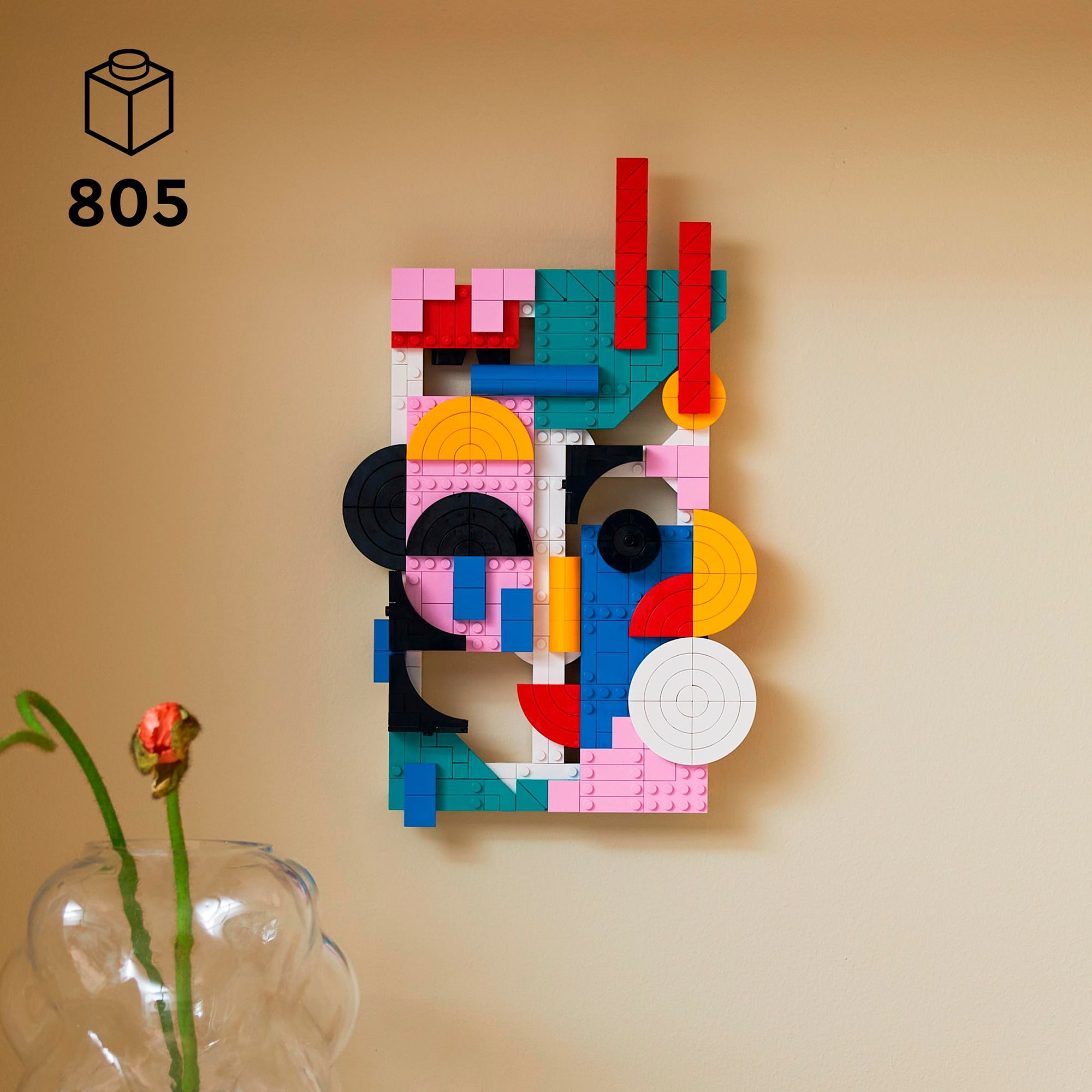 LEGO Konstruktionsspielzeug Art Moderne Kunst