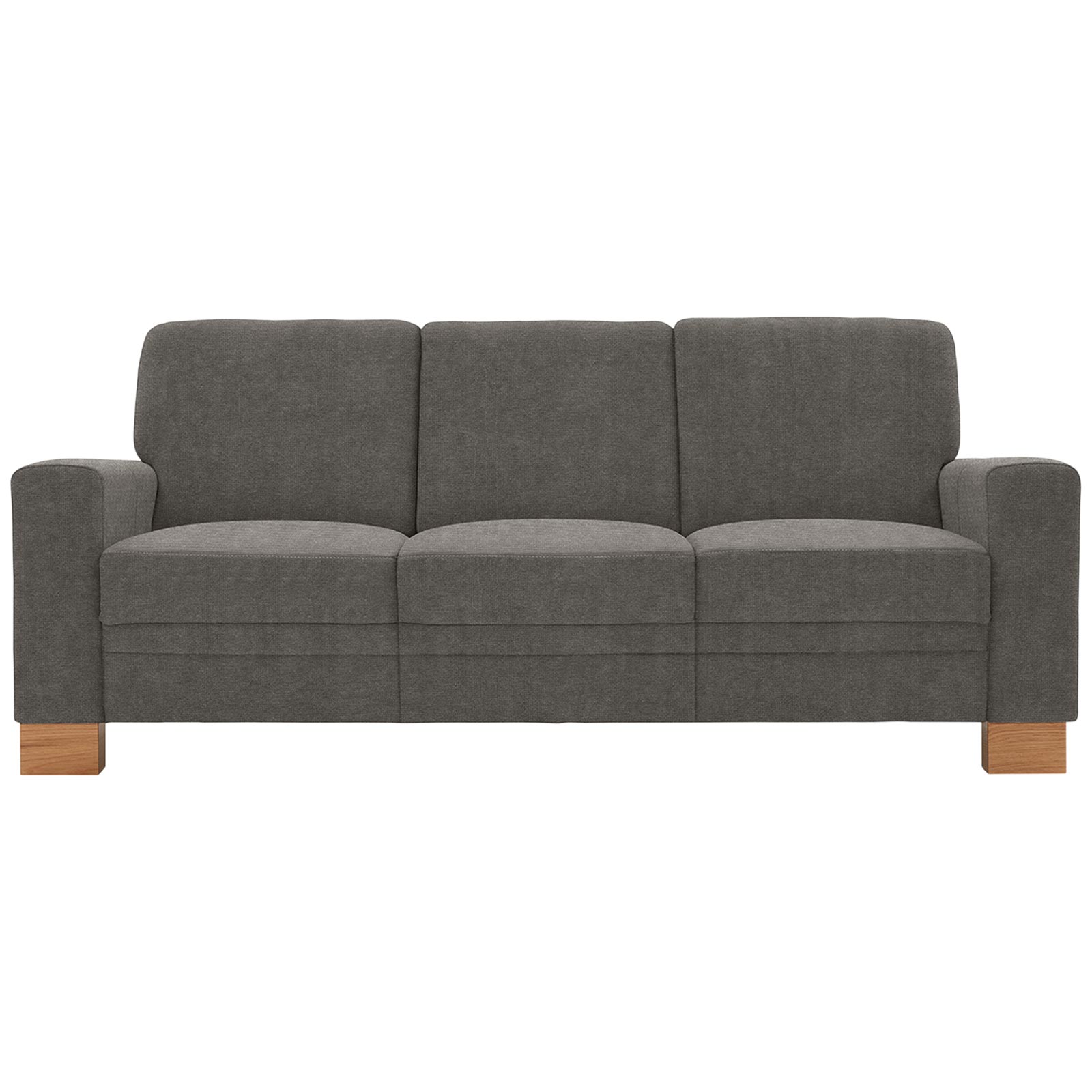 polsterpower 3-Sitzer-Sofa - Belle grey - Basismodell