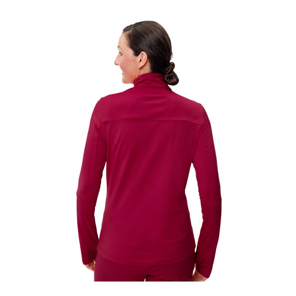 Vaude LIVIGNO HALFZIP II - Polaire Femme crimson red