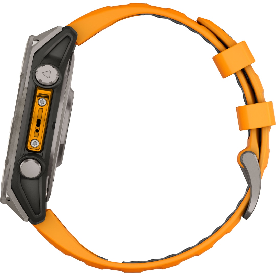 Garmin Fenix 8 - 47mm AMOLED Sapphire Graphit / Spark Orange