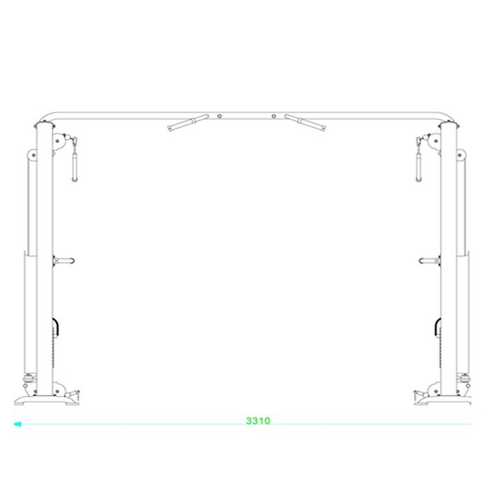 DKN Force2Go Line Cable Cross Over