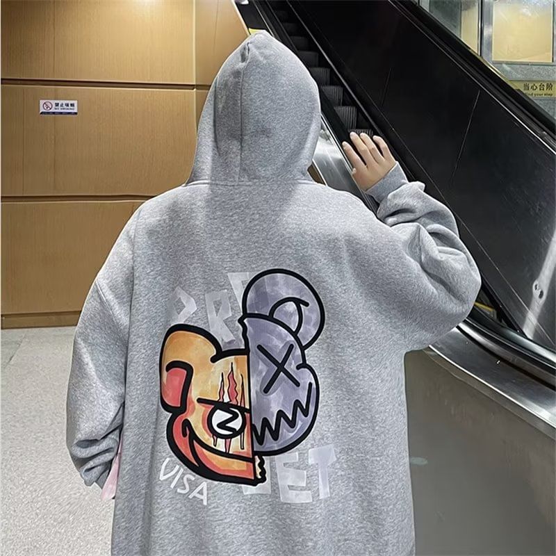 Gonzalito - Cartoon Print Hoodie