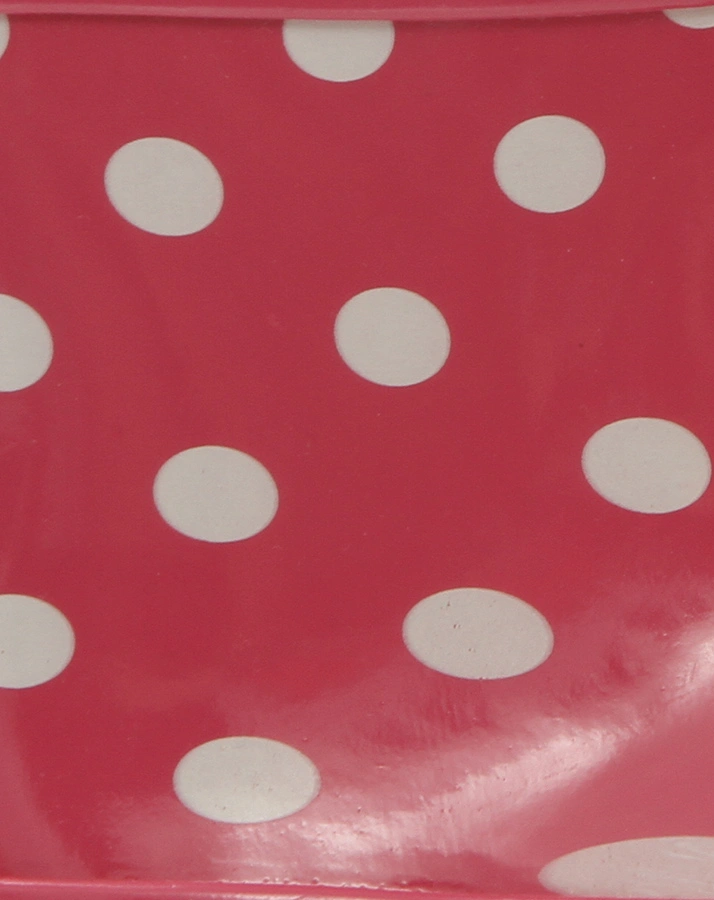Gummistiefel PUNKTE halbhoch in pink