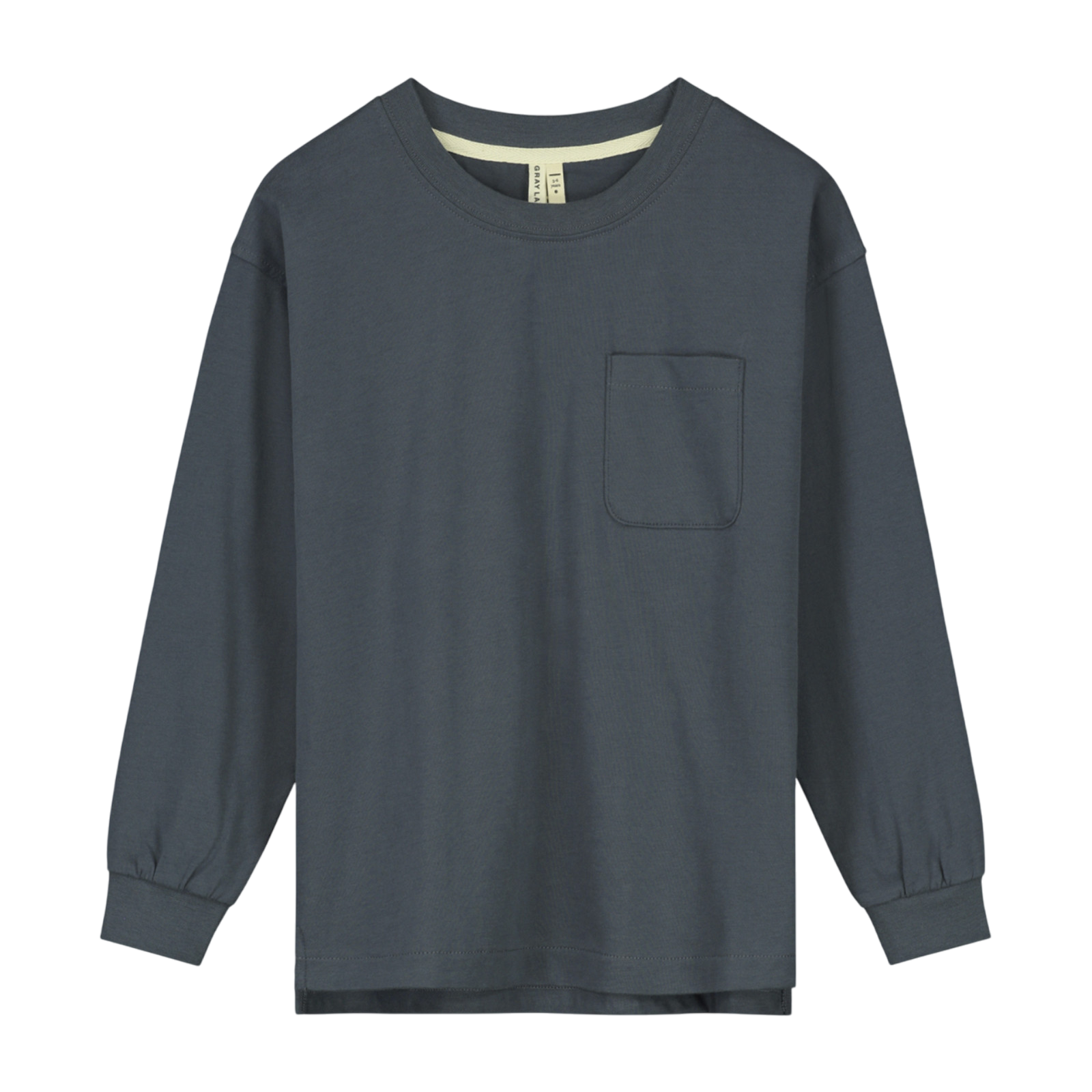 Langarmshirt Blue Grey