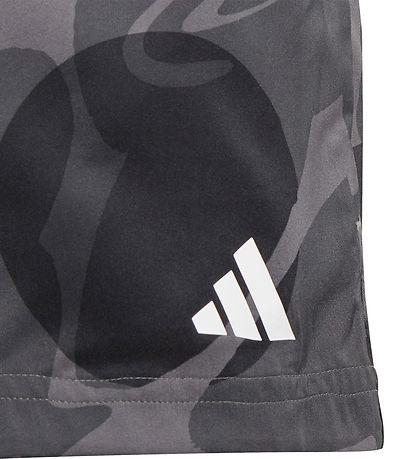 adidas Performance Shorts - JG TR-ES AOP SH - Sort/Gr?/Hvid