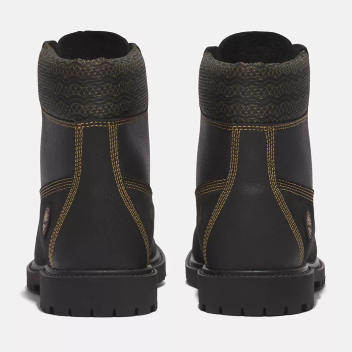Nouvel An lunaire Bottine 6-Inch imperméable à lacets Timberland Heritage pour femme en noir