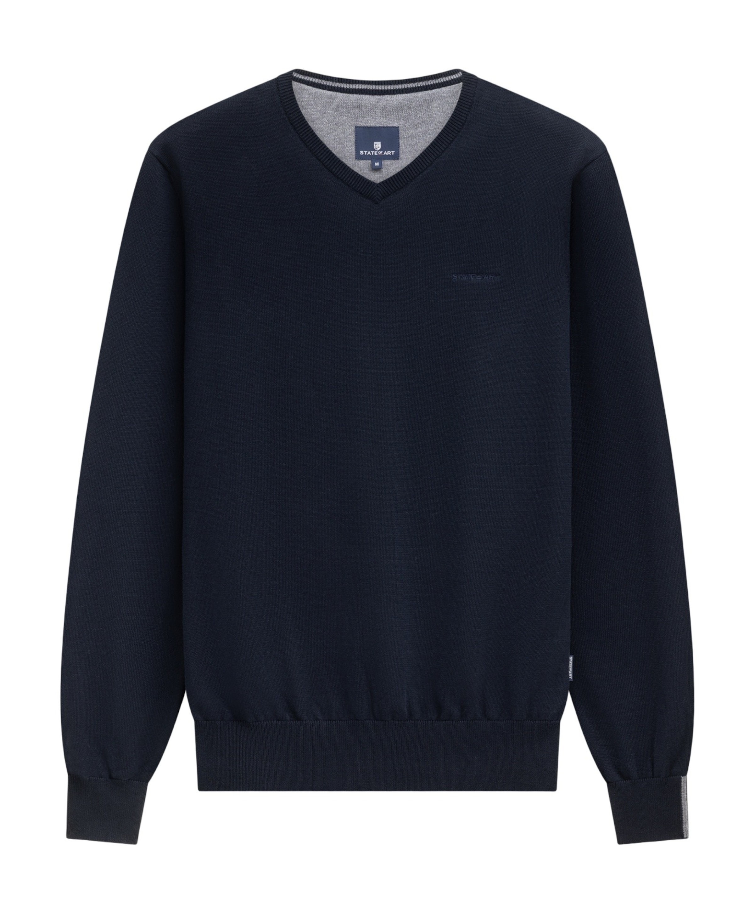 State of Art Heren trui blauw