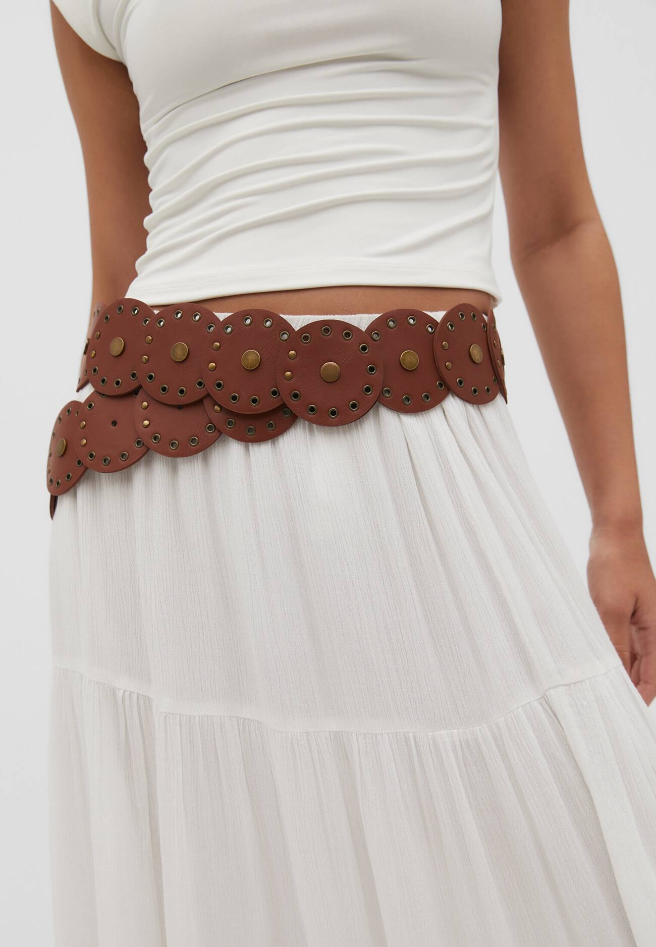 cinto boho redondo