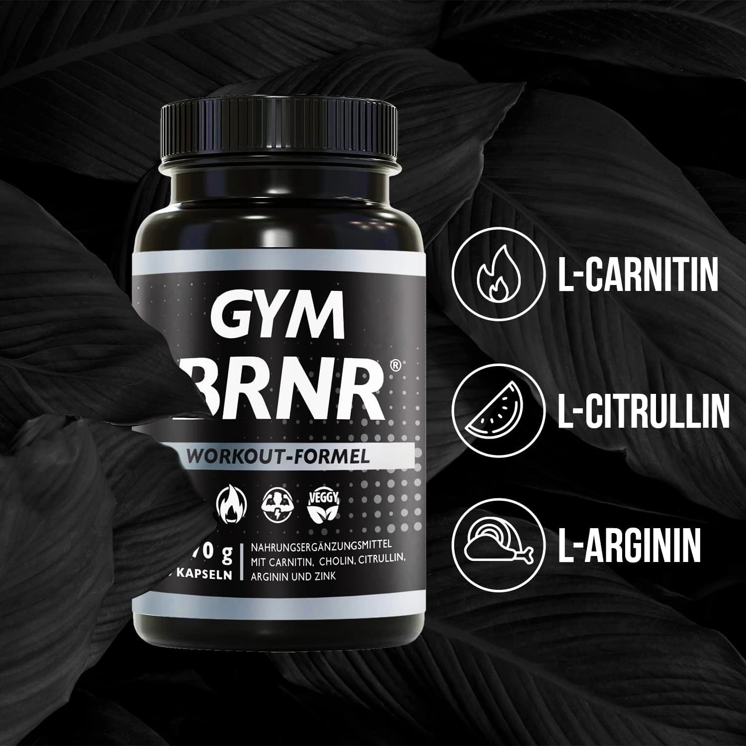 BRNR GYM BRNR Pre Workout Booster Stoffwechsel