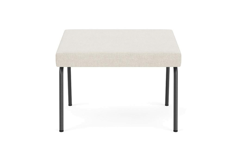 FÉST Monday ottoman zwart Royal 160 magnolia