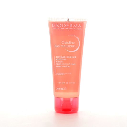 Créaline Gel Moussant Bioderma - Nettoyant visage peau sensible