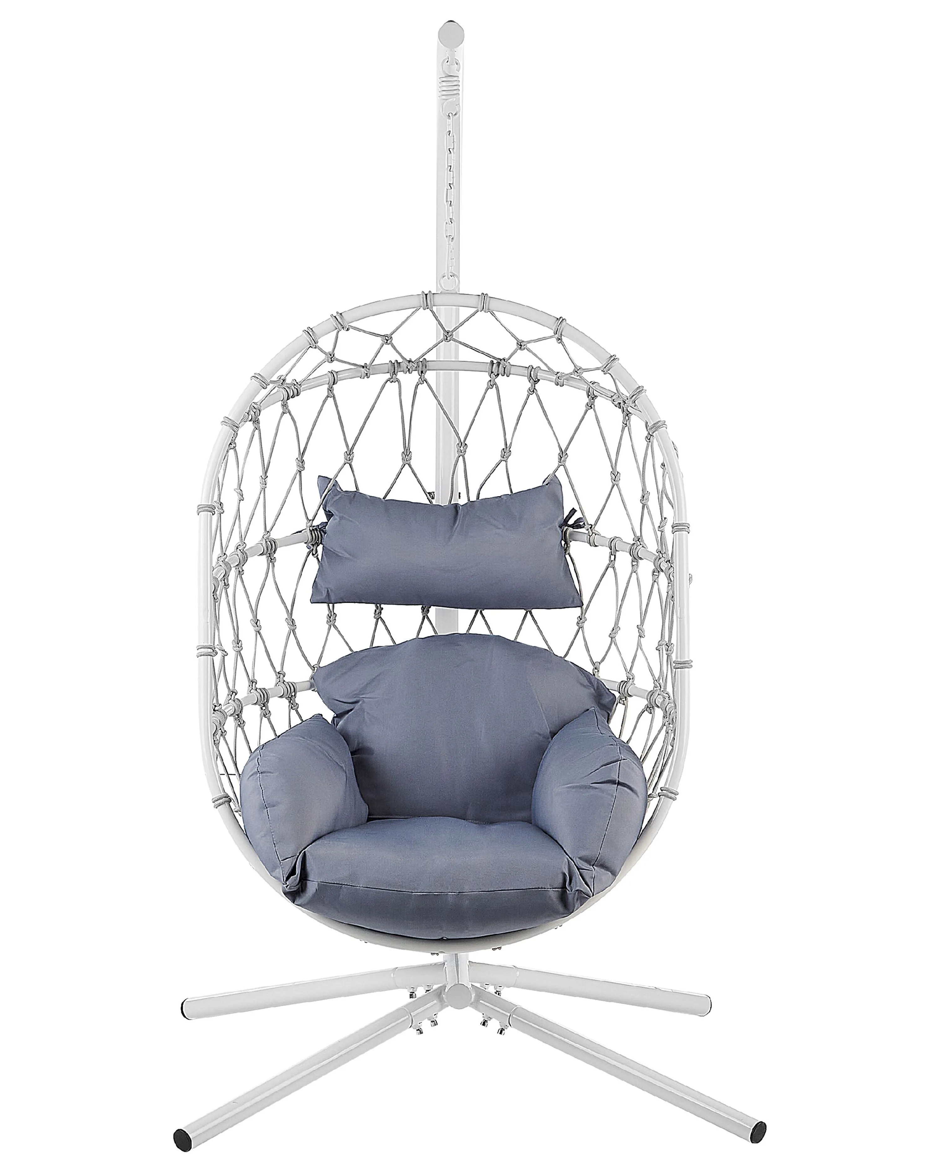 Hangstoel met standaard ADRIA Metaal Wit