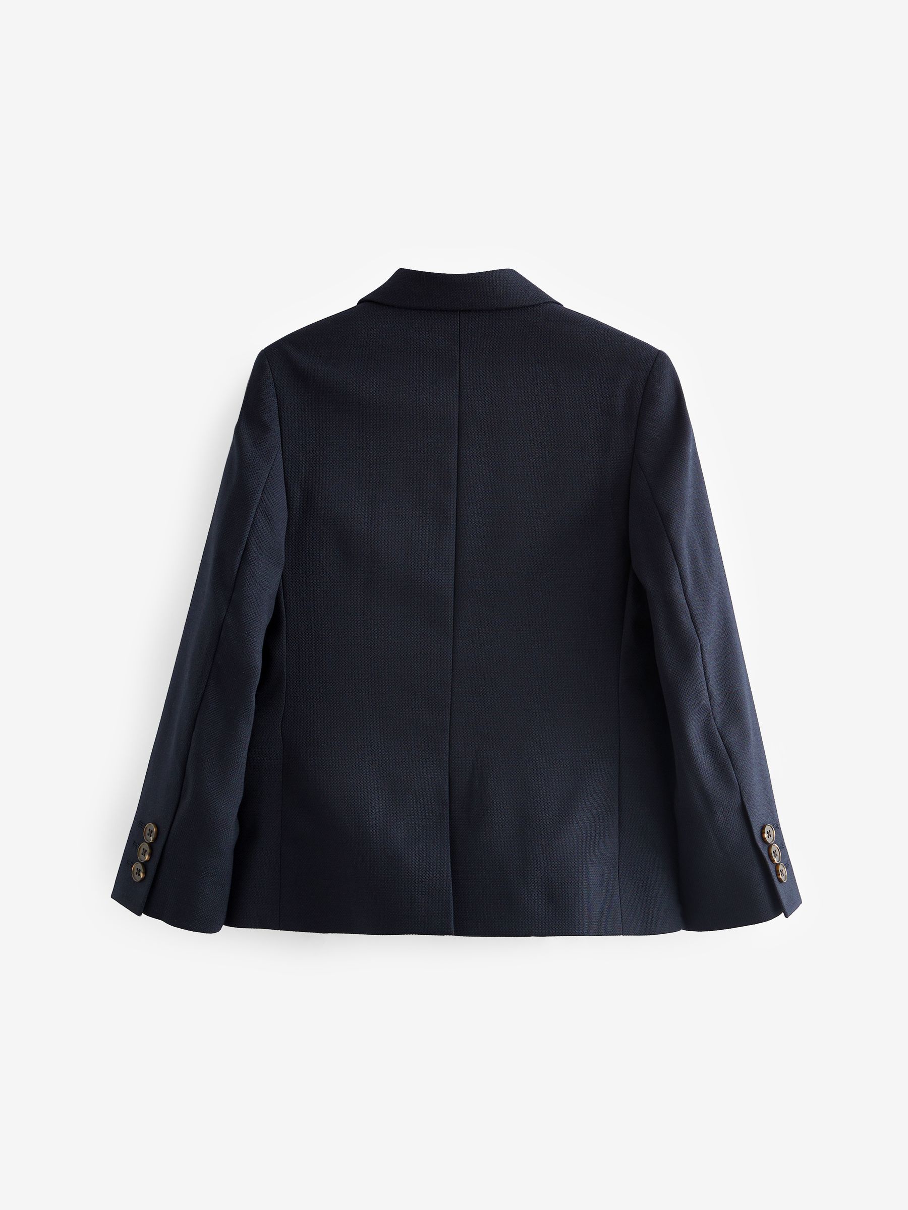 Marineblauw - Premium Tollegno Italiaans wollen pak: colbert (3-16jaar)