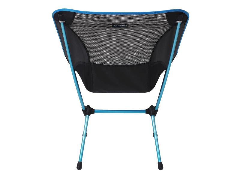 HELINOX Campingstuhl Chair One XL Black/Cyan Blue Leichter Campingstuhl