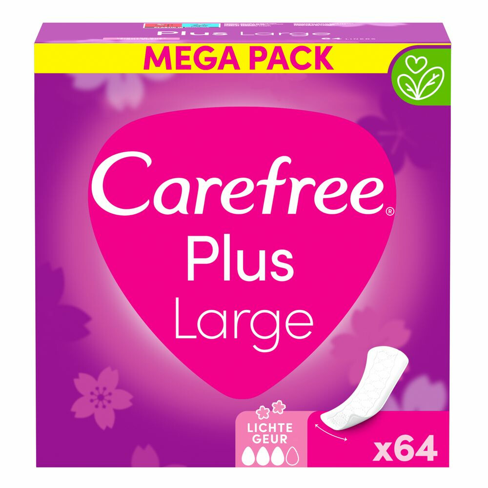 Carefree Plus Large64 stuks