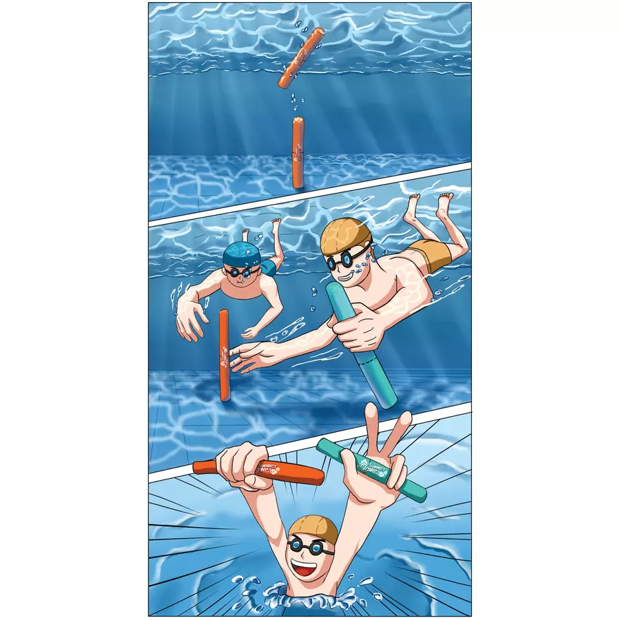 XTREM Toys and Sports - SUMMER GAMES 3 in 1 Pool Ring Toss Set