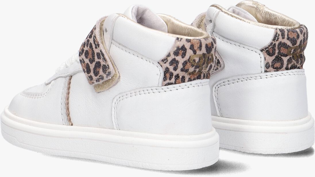 PINOCCHIO witte pinocchio hoge sneaker f1039