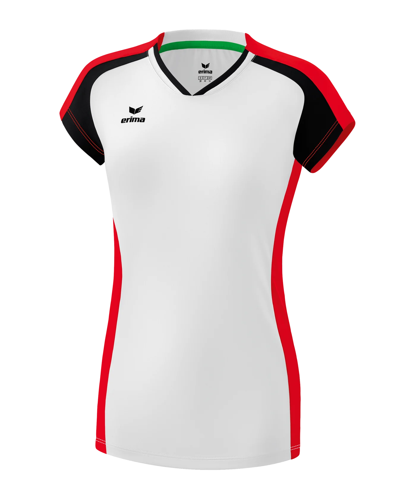 Erima Gandia Tanktop Damen Weiss Rot Schwarz