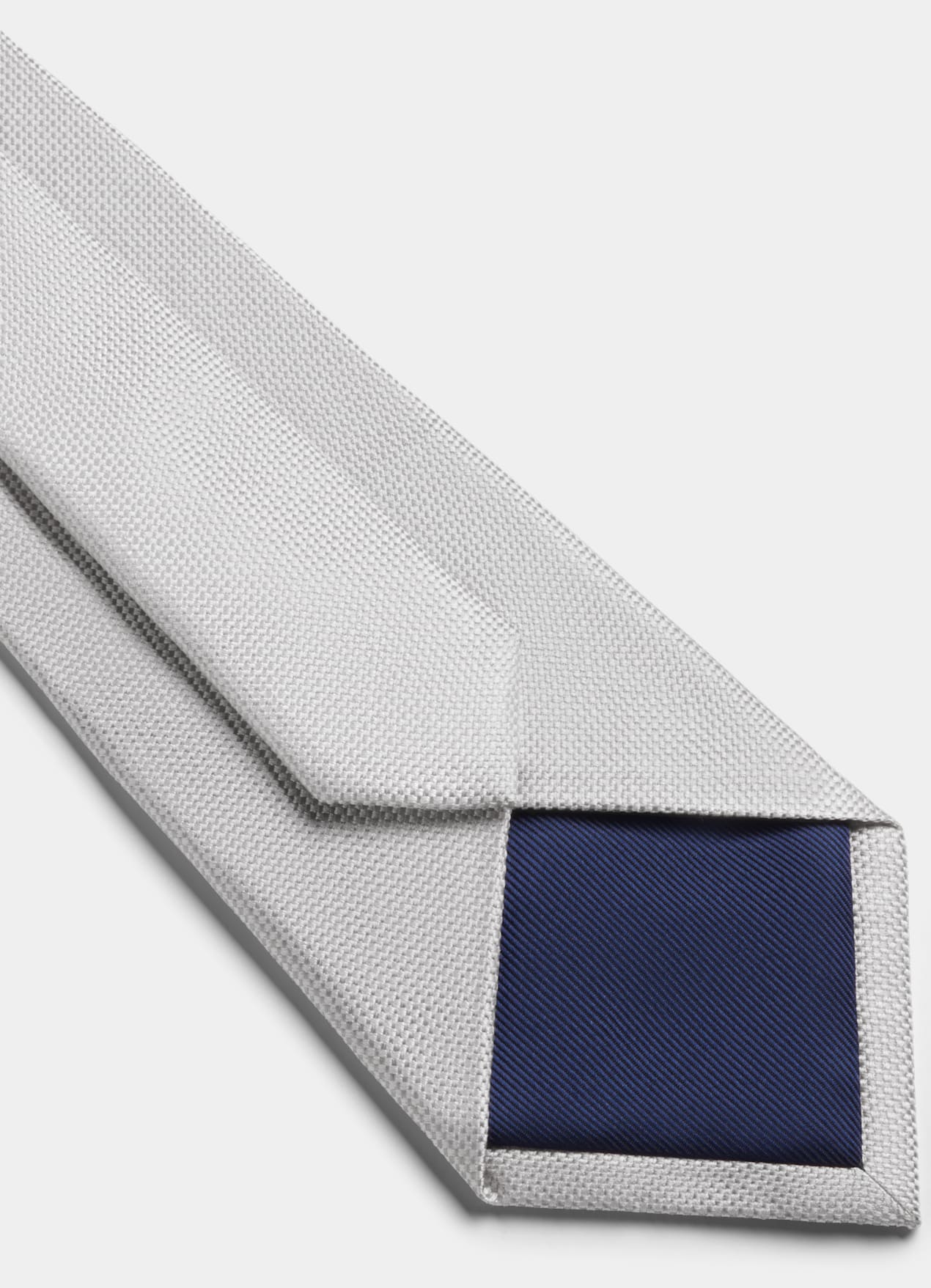 Cravate gris clair