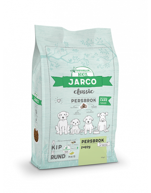 Jarco Dog Classic Puppy Persbrok Kip&Rund - Hondenvoer