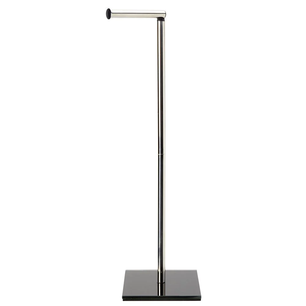 Serviteur WC métal gris